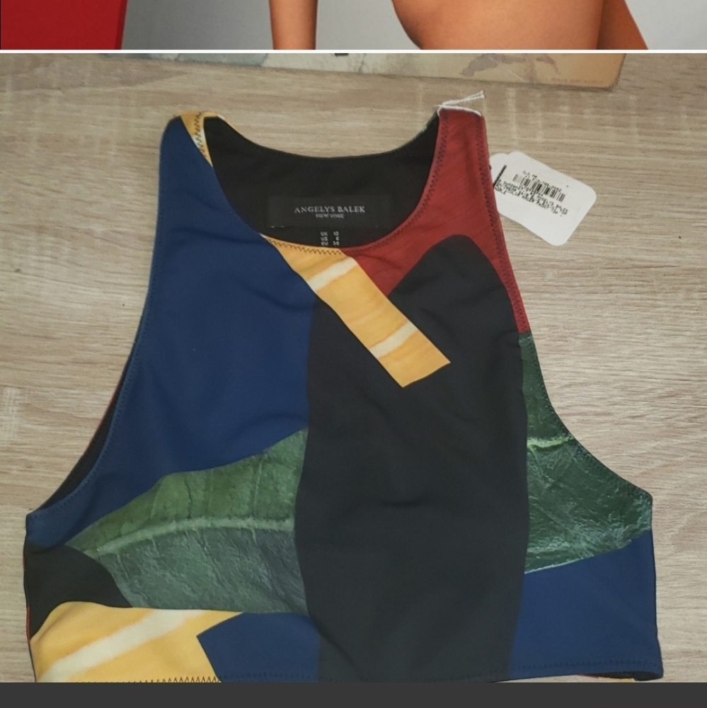 New Angelys Balek sport bra  US 6